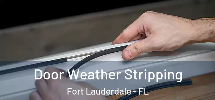Door Weather Stripping Fort Lauderdale - FL