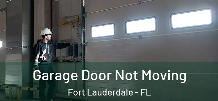  Garage Door Not Moving Fort Lauderdale - FL