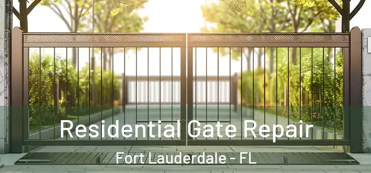 Residential Gate Repair Fort Lauderdale - FL